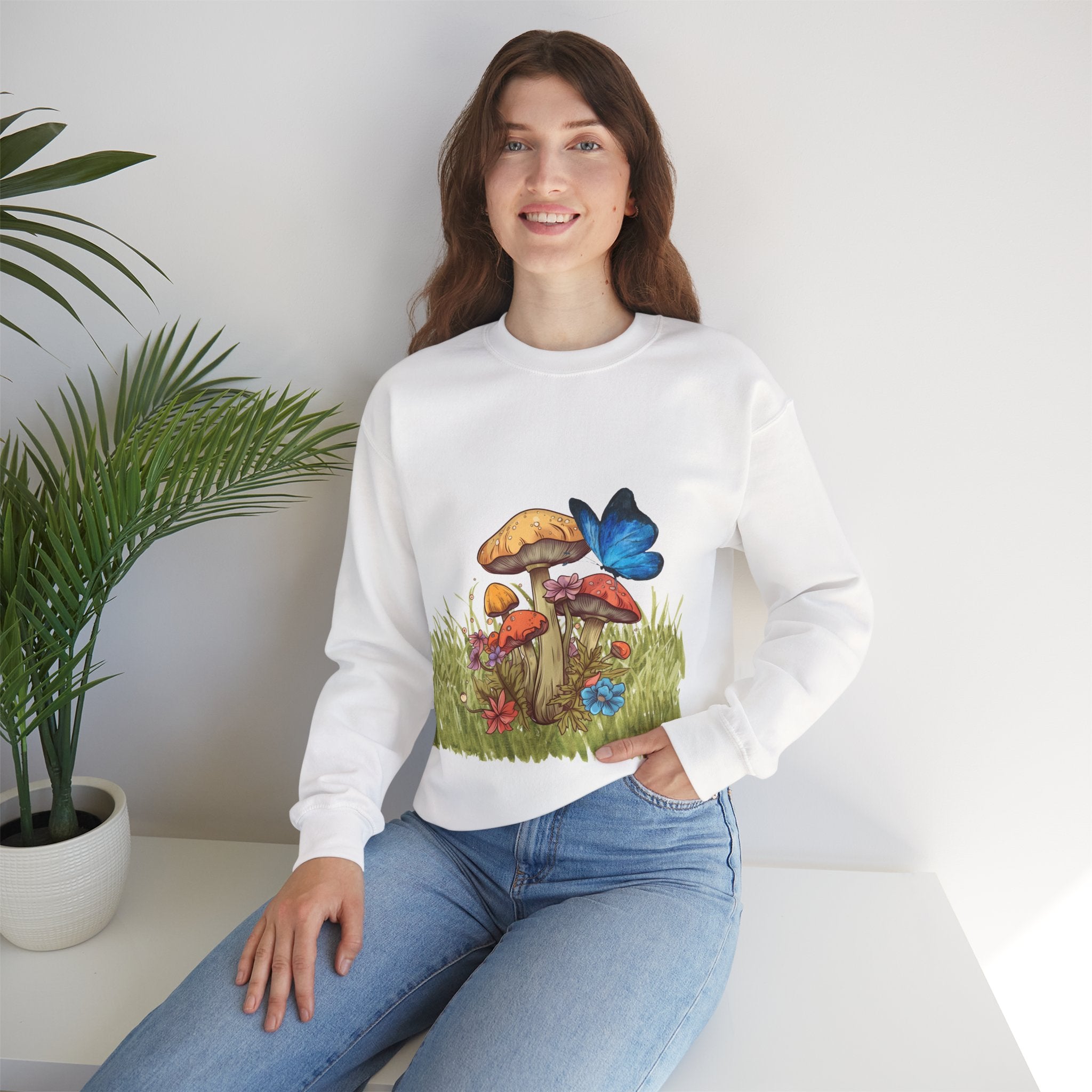 Mushroom Crewneck Sweatshirt