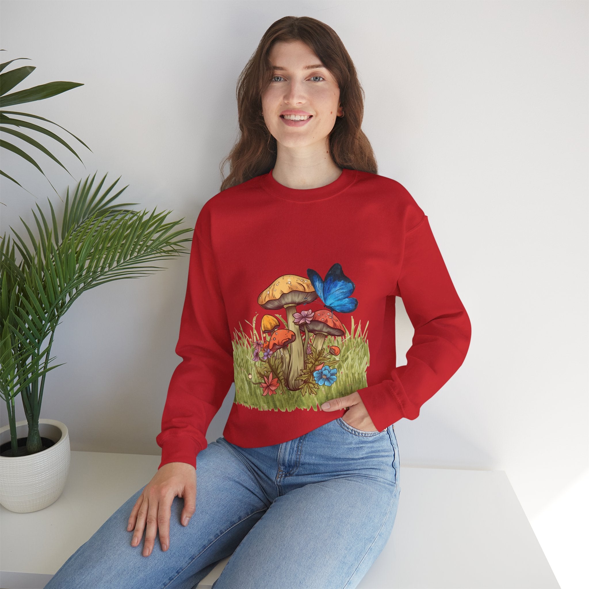 Mushroom Crewneck Sweatshirt